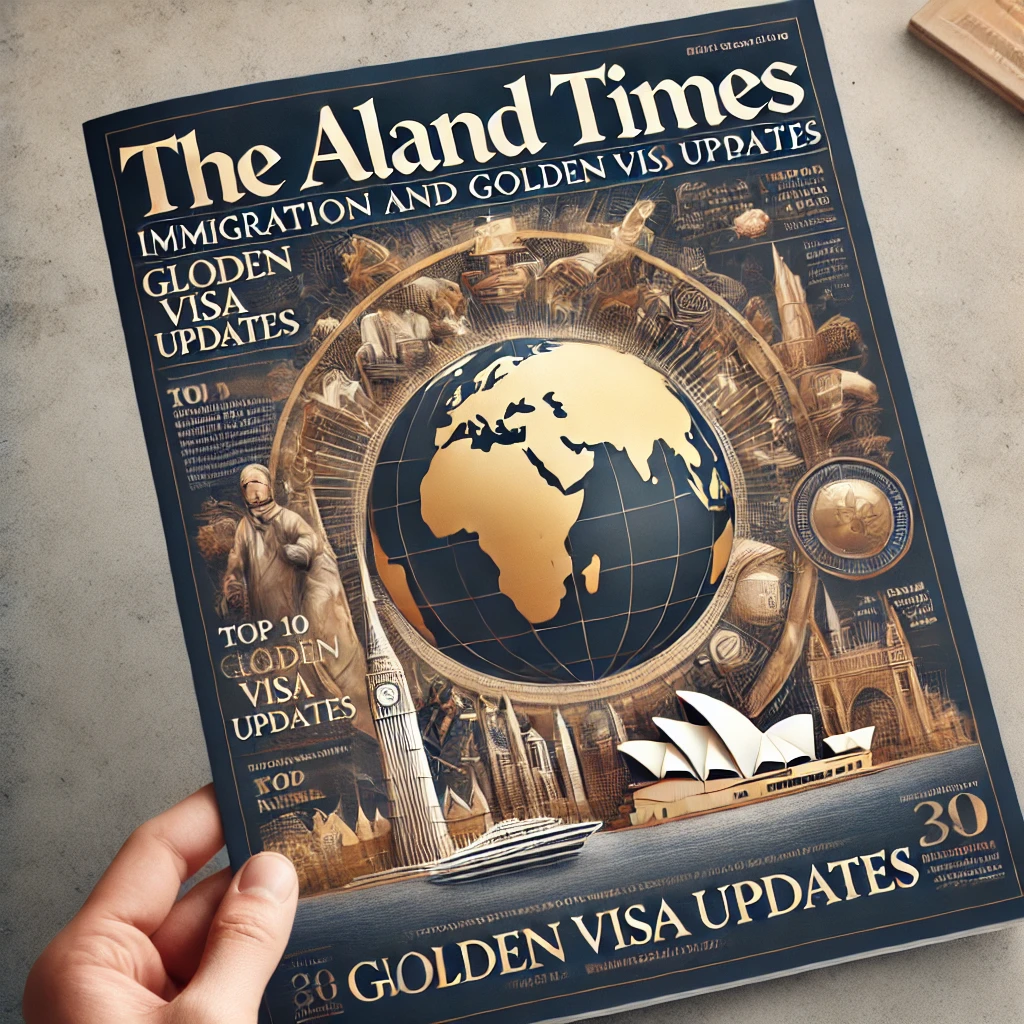 Top 10 Golden Visa Updates – The ALand Times | Global Immigration Insights